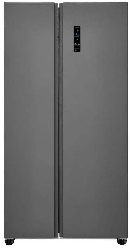 exquisit Side by Side - SBS46-040D anthrazit