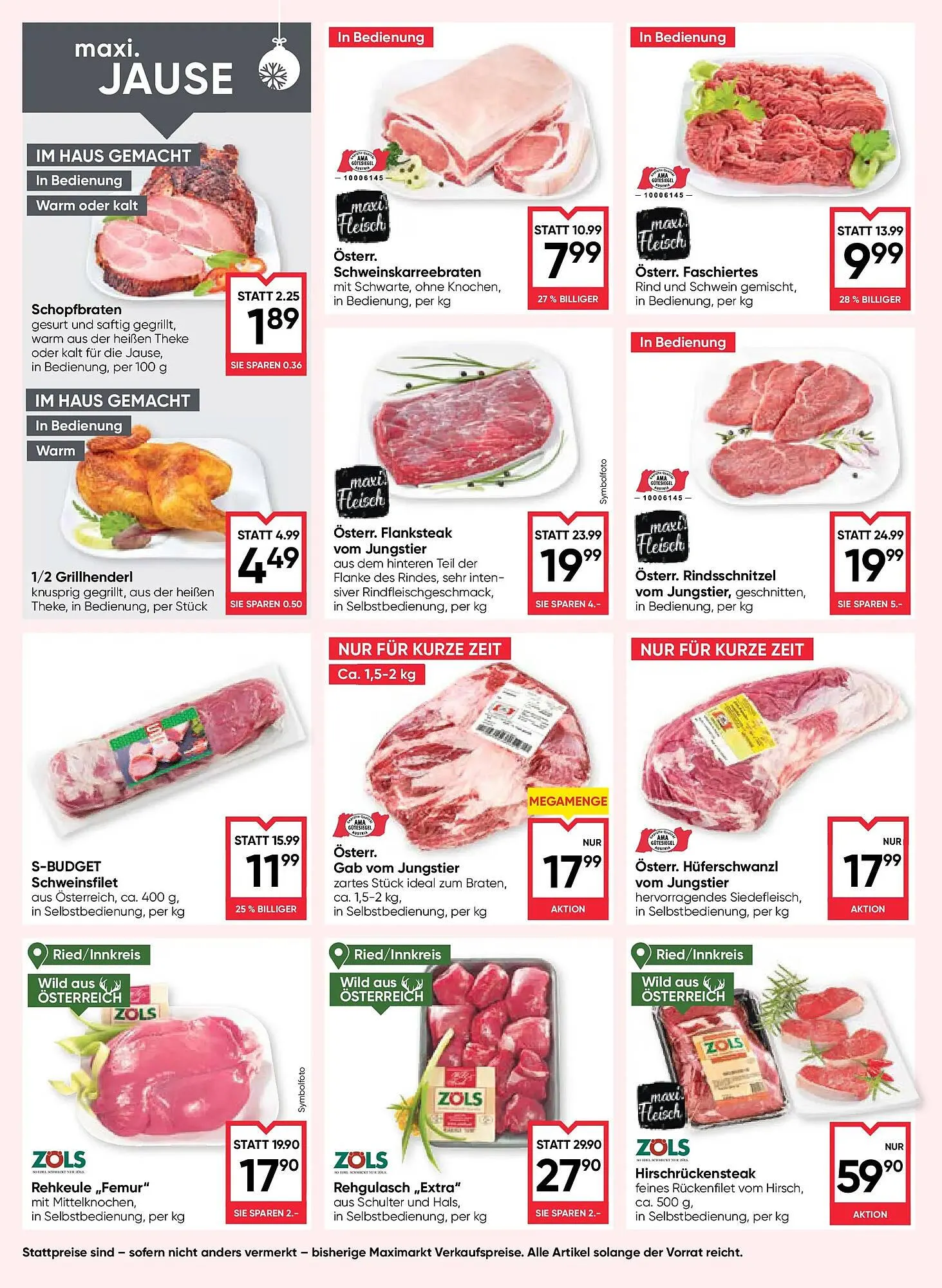 Maximarkt Flugblatt von 4. Dezember bis 10. Dezember 2025 - Flugblätt seite  8