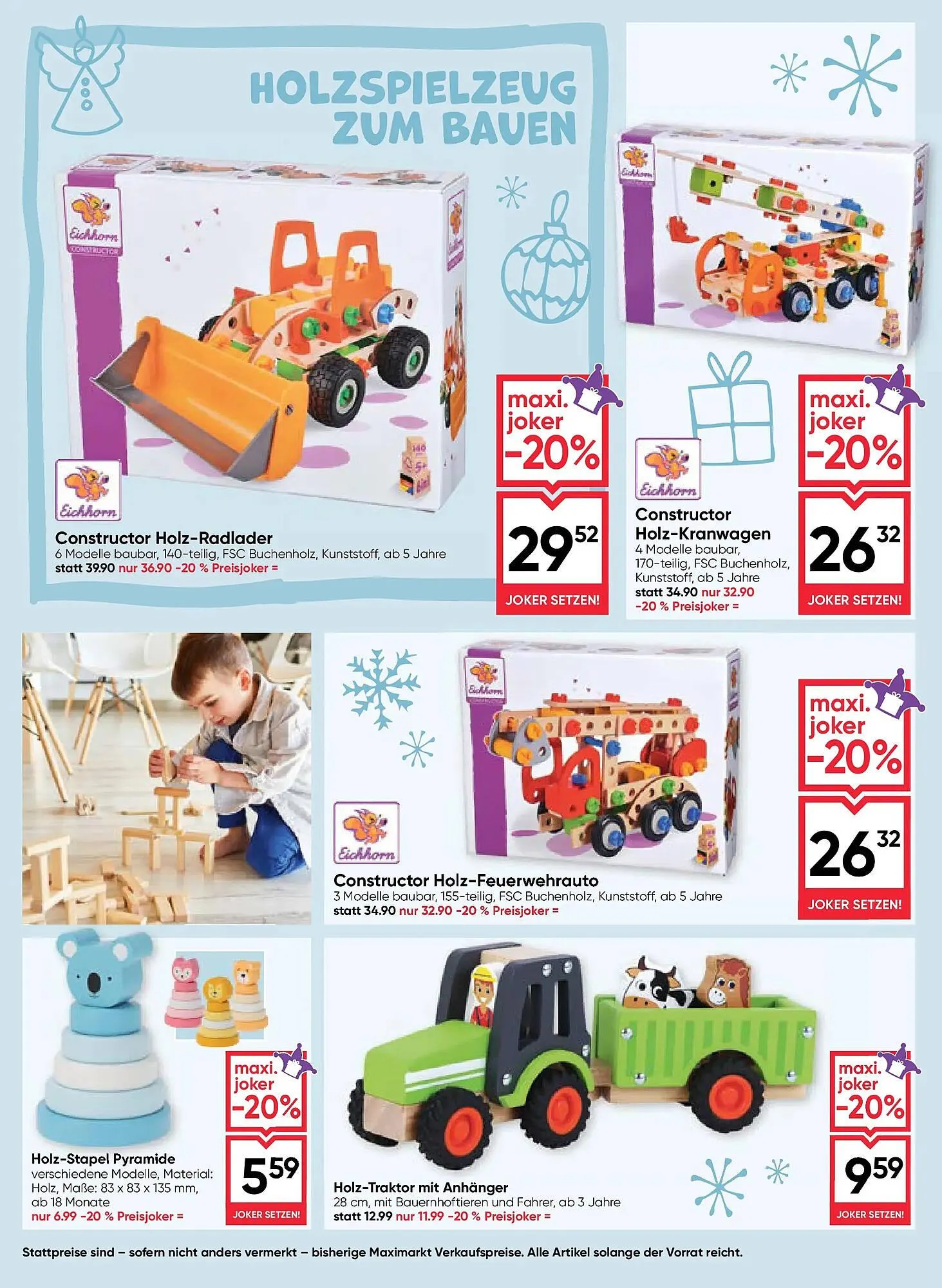 Maximarkt Flugblatt von 30. Oktober bis 24. Dezember 2025 - Flugblätt seite 22