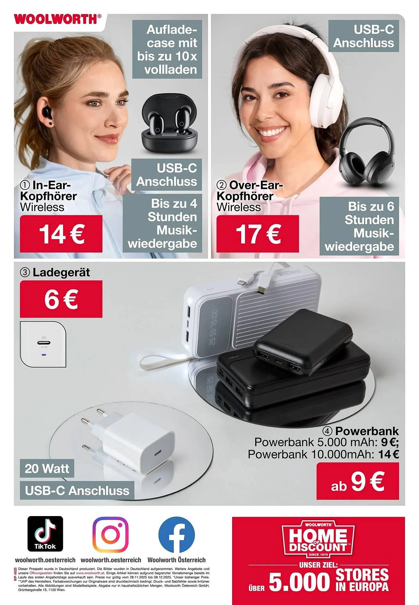 Woolworth Prospekt von 28. November bis 9. Dezember 2025 - Flugblätt seite  21