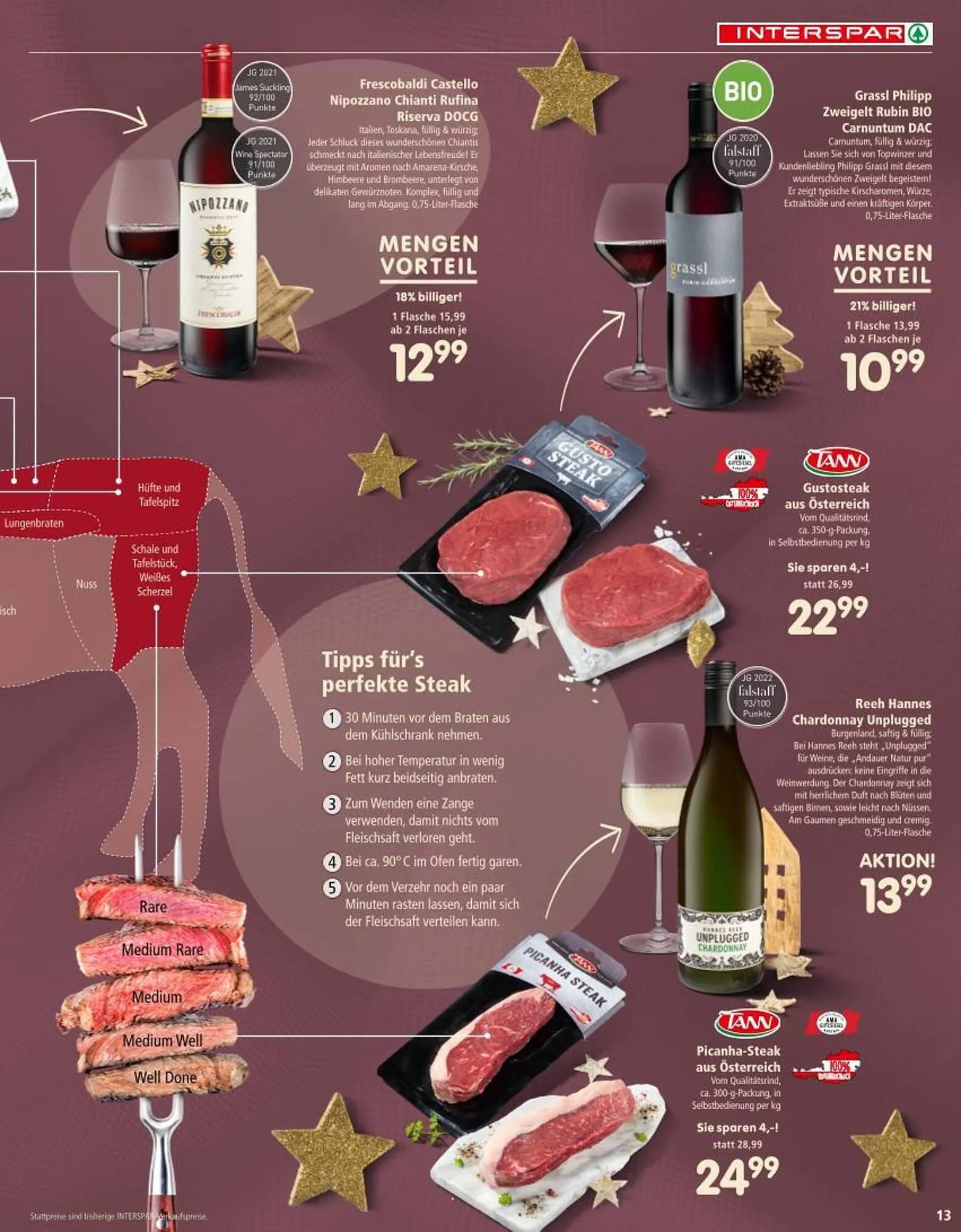 Interspar Flugblatt von 20. November bis 31. Dezember 2025 - Flugblätt seite  13
