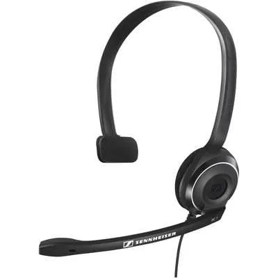 Sennheiser PC 7 USB Computer On Ear Headset kabelgebunden Mono Schwarz Noise Cancelling
