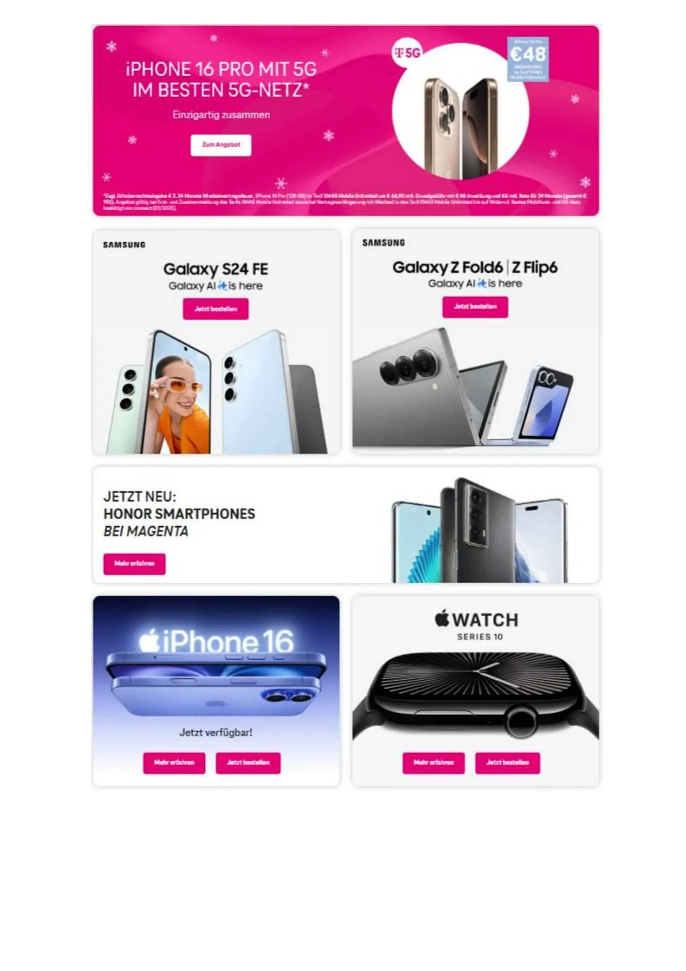 Magenta Flugblatt von 17. Dezember bis 23. Dezember 2024 - Flugblätt seite 3