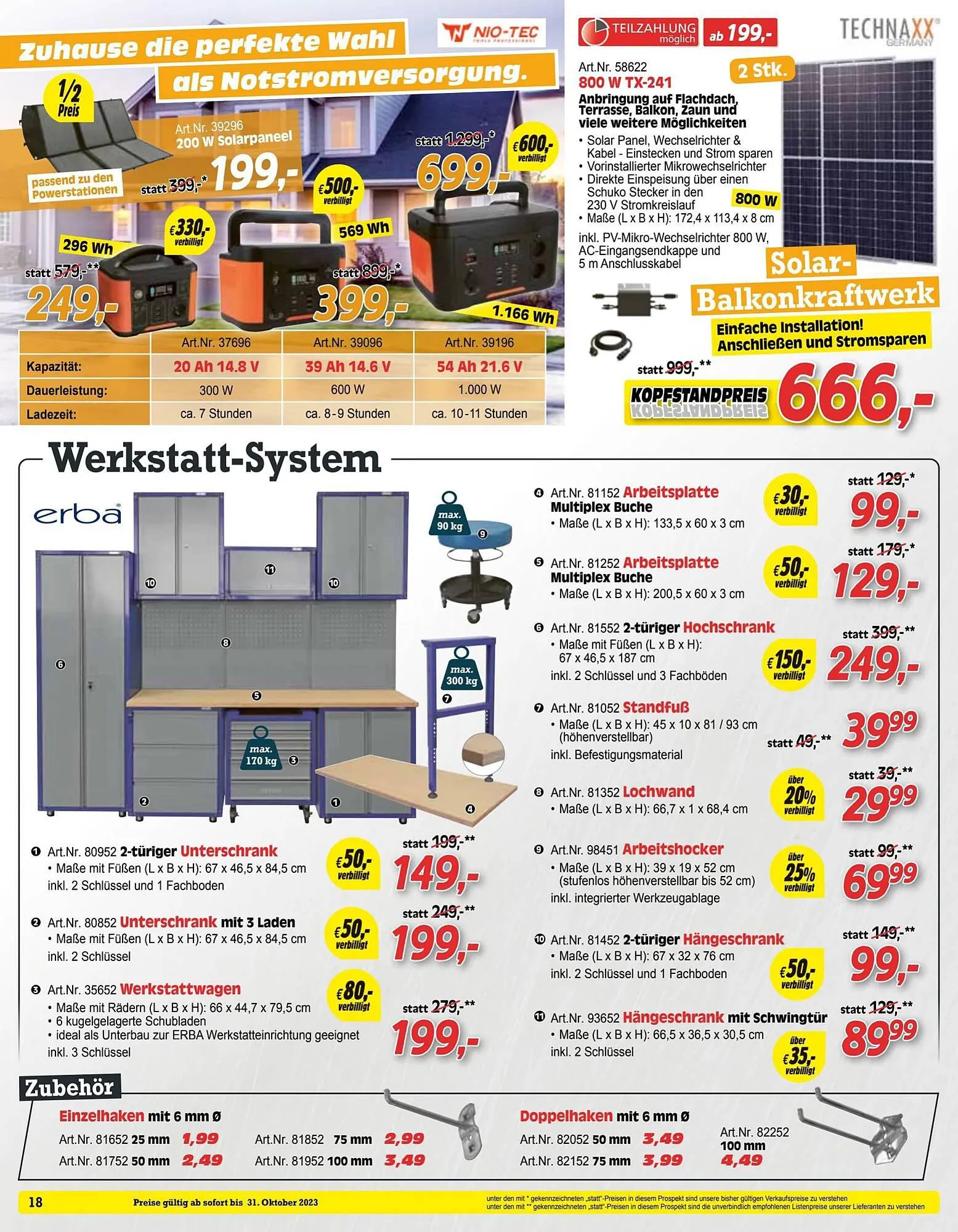 Zgonc Flugblatt von 15. Oktober bis 31. Oktober 2023 - Flugblätt seite 18