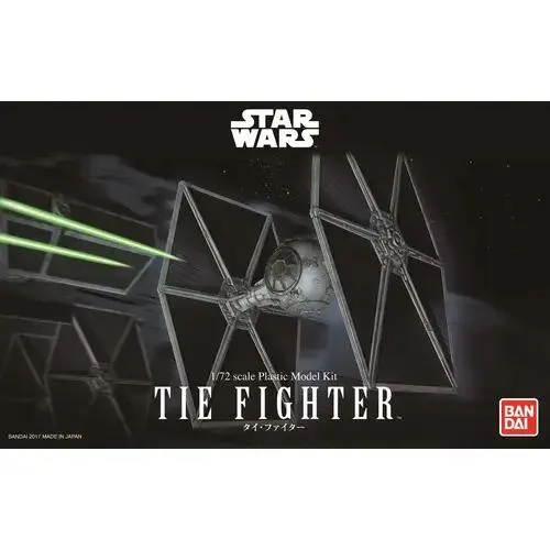 BANDAI First Order Special Forces TIE Fighter, Bandai Modellbausatz zum Zusammenstecken Star Wars
