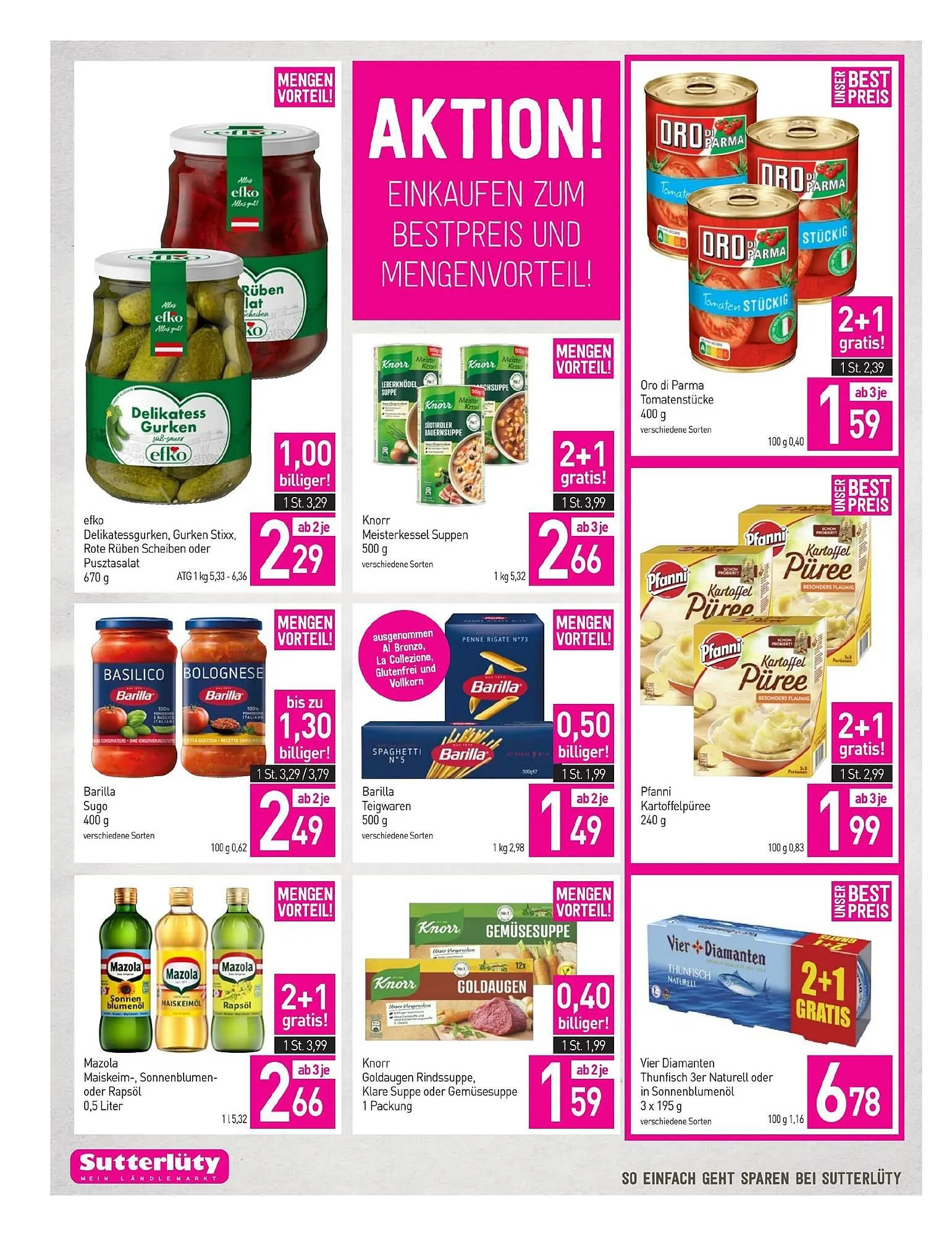 Sutterlüty Flugblatt von 4. Dezember bis 10. Dezember 2025 - Flugblätt seite 20