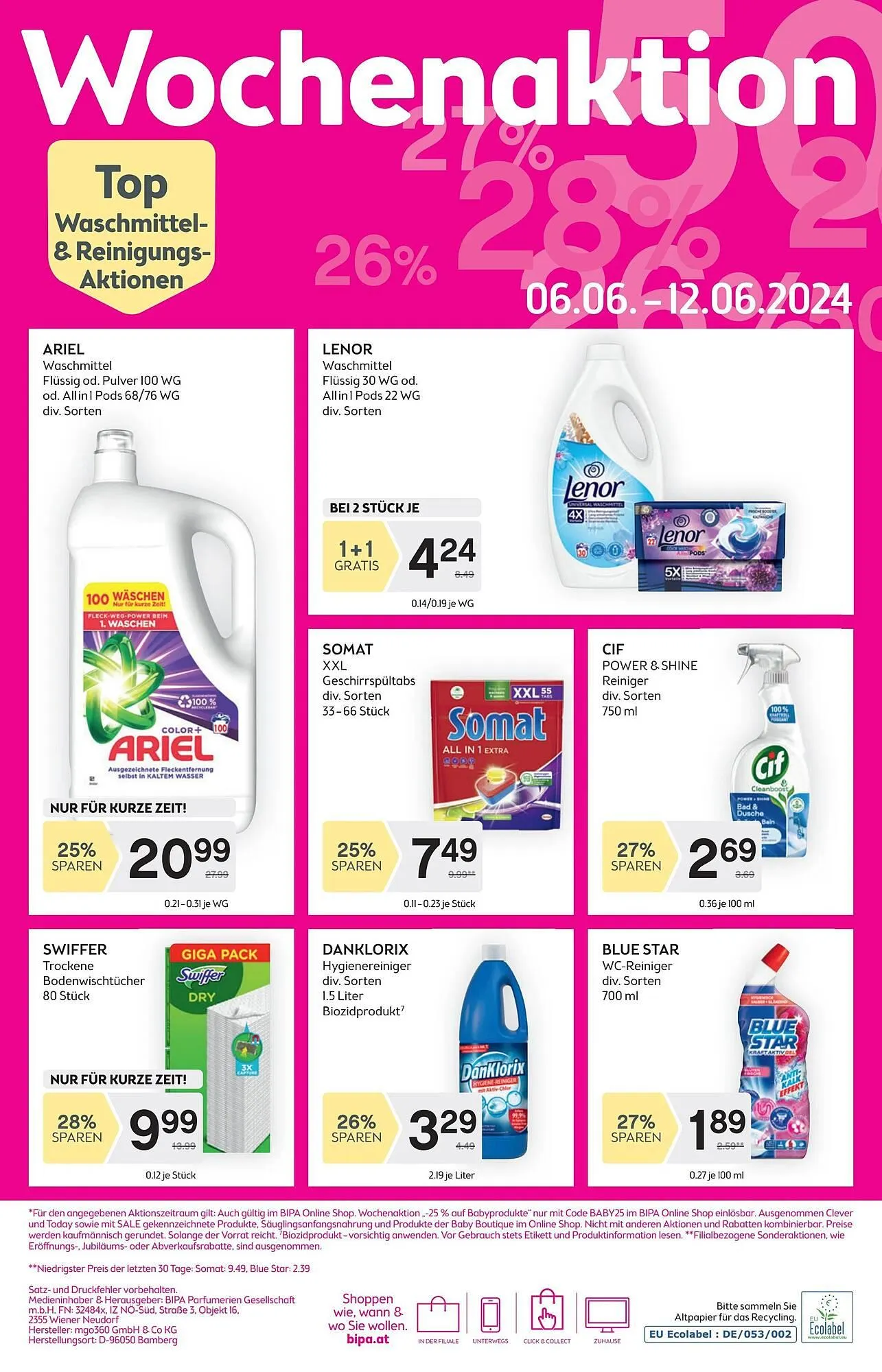 Bipa Flugblatt von 5. Juni bis 19. Juni 2024 - Flugblätt seite  12
