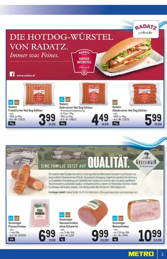 Rabatte und Aktionen von 8. Jänner bis 22. Jänner 2025 - Flugblätt seite  3