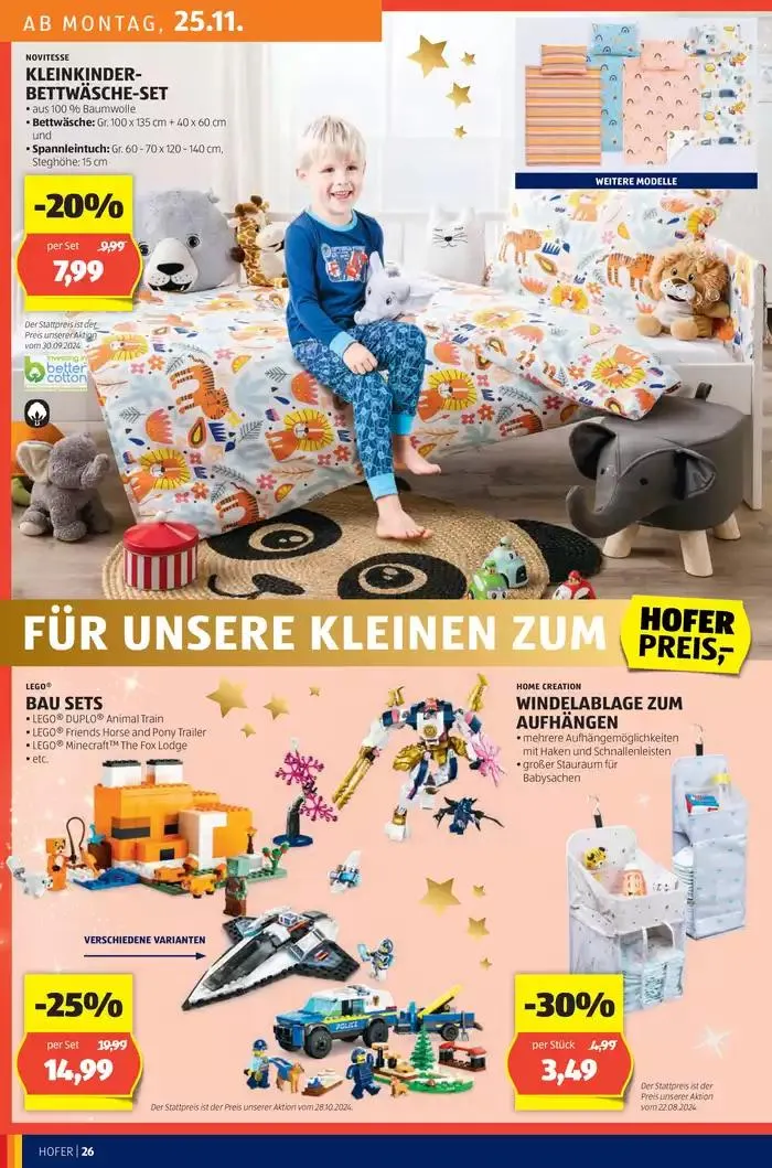 Blättern Sie online im HOFER Flugblatt von 20. November bis 4. Dezember 2024 - Flugblätt seite 30