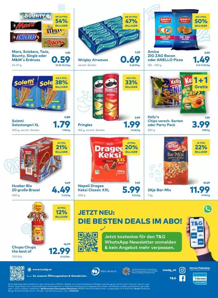 Tolles Angebot für alle Kunden von 8. Jänner bis 15. Jänner 2025 - Flugblätt seite 8