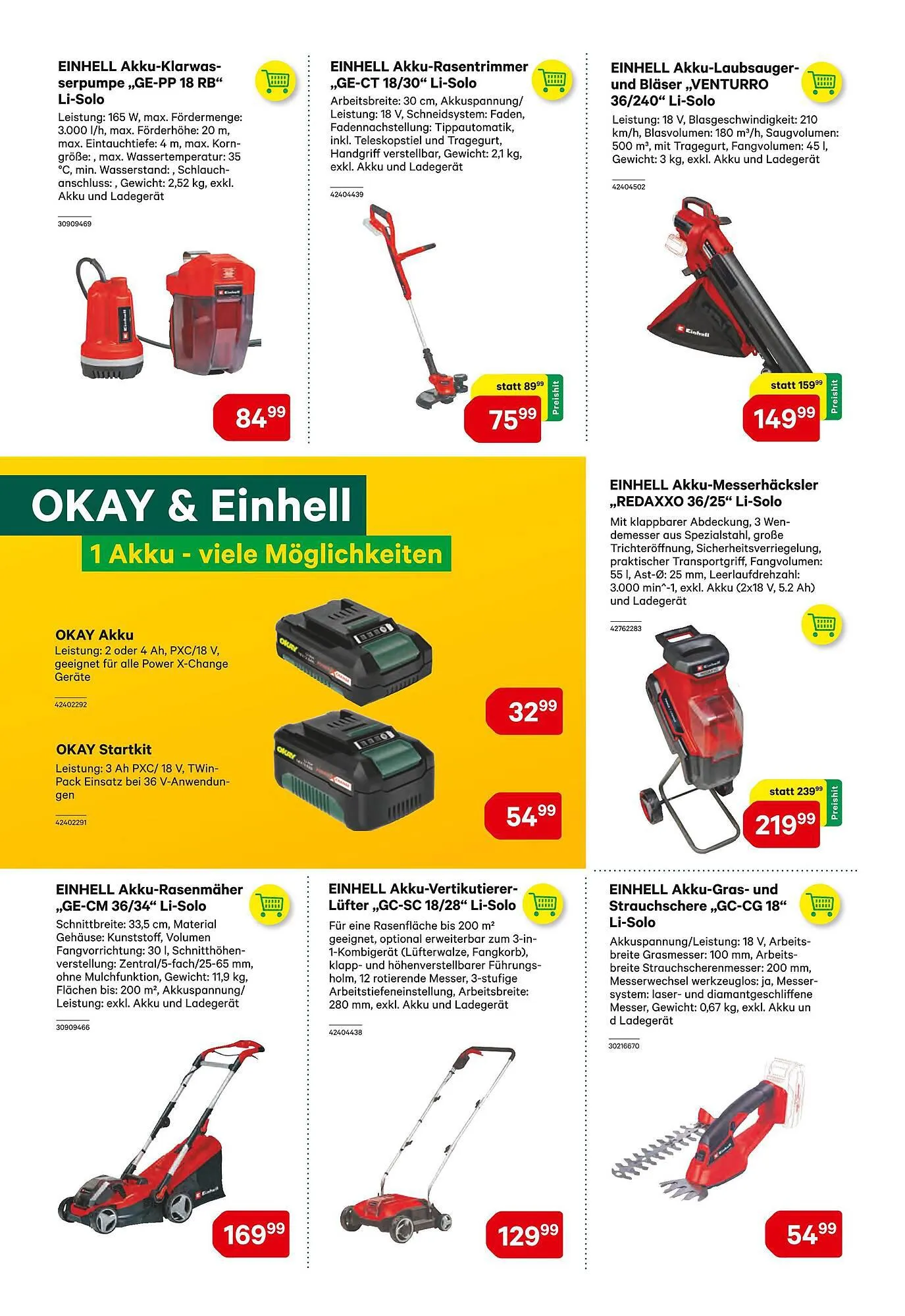 BayWa Flugblatt von 3. April bis 13. April 2024 - Flugblätt seite  15