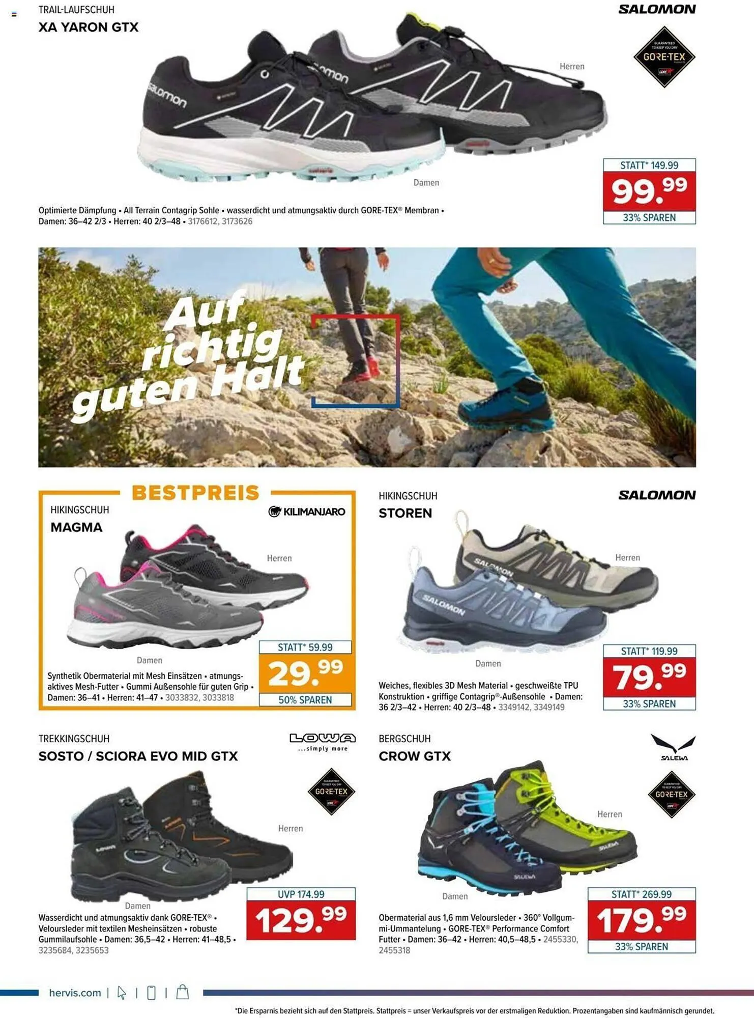 Hervis Flugblatt von 22. April bis 28. April 2024 - Flugblätt seite 2