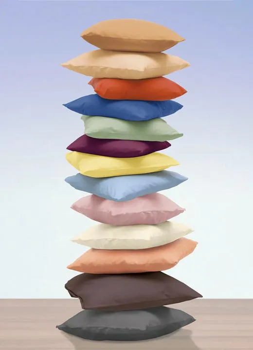 2er-Pack Kissenbezüge aus 100% Baumwolle