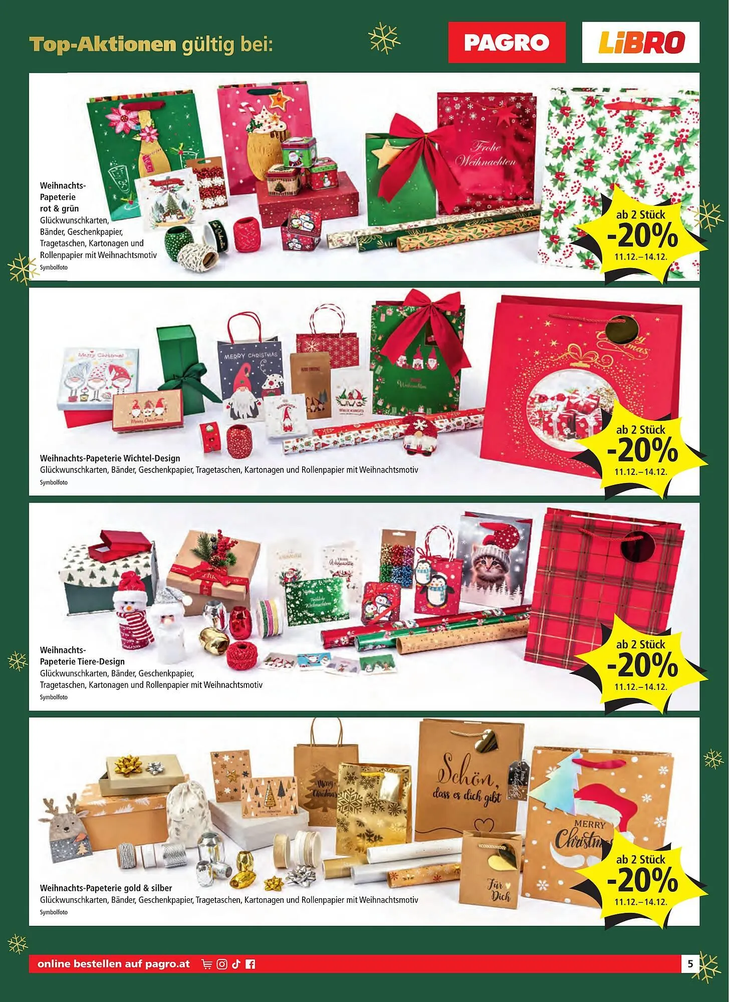 Pagro Diskont Flugblatt von 11. Dezember bis 24. Dezember 2025 - Flugblätt seite 5