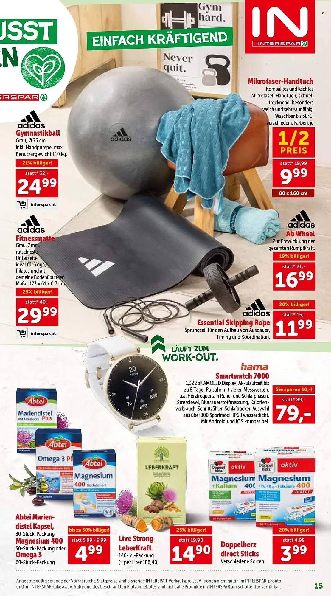 Interspar Flugblatt von 15. Jänner bis 28. Jänner 2026 - Flugblätt seite  15