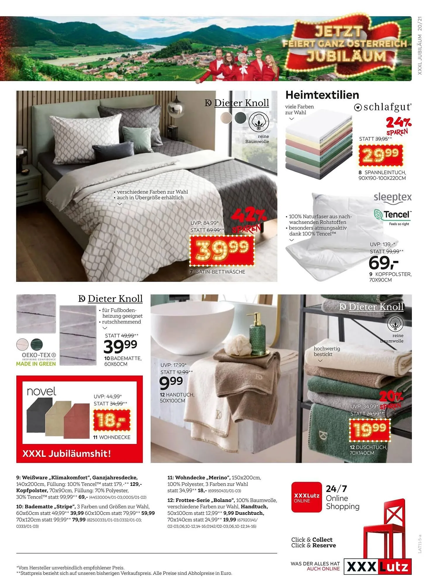 XXXLutz Prospekt von 4. November bis 11. November 2025 - Flugblätt seite  21