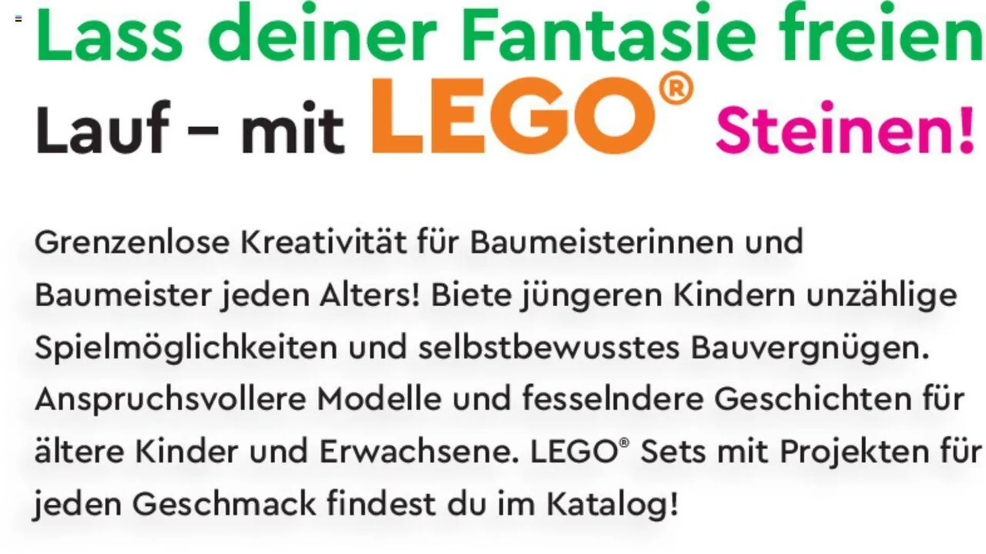 Lego Flugblatt von 4. Jänner bis 30. Juni 2024 - Flugblätt seite 2