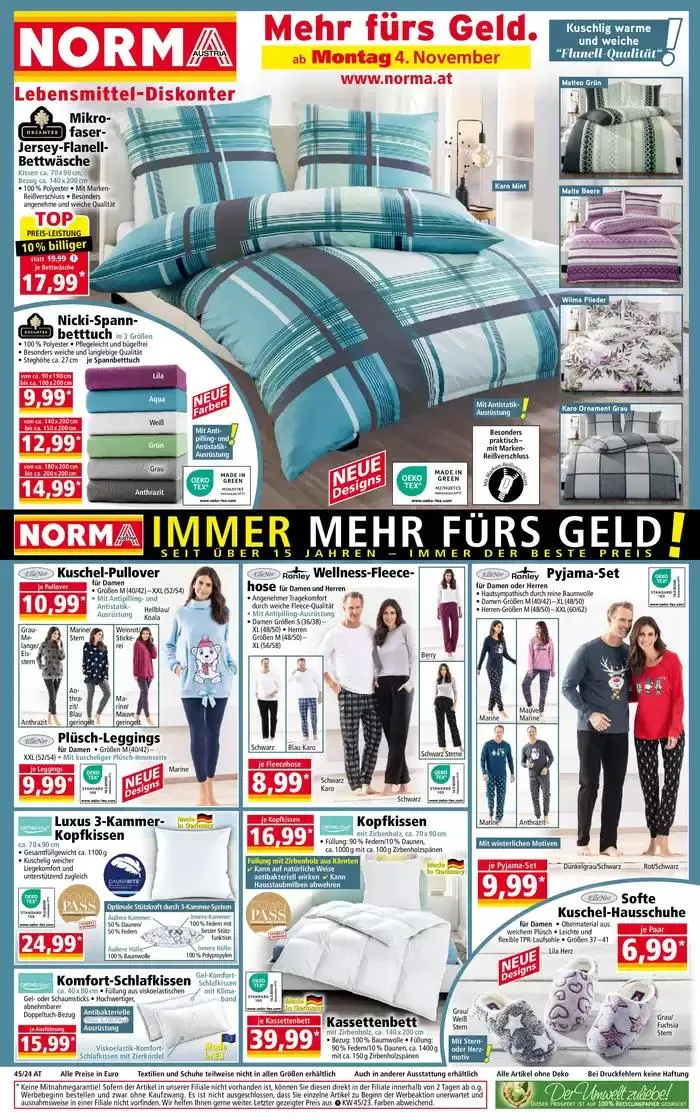 Attraktive Angebote entdecken von 4. November bis 8. November 2024 - Flugblätt seite 1