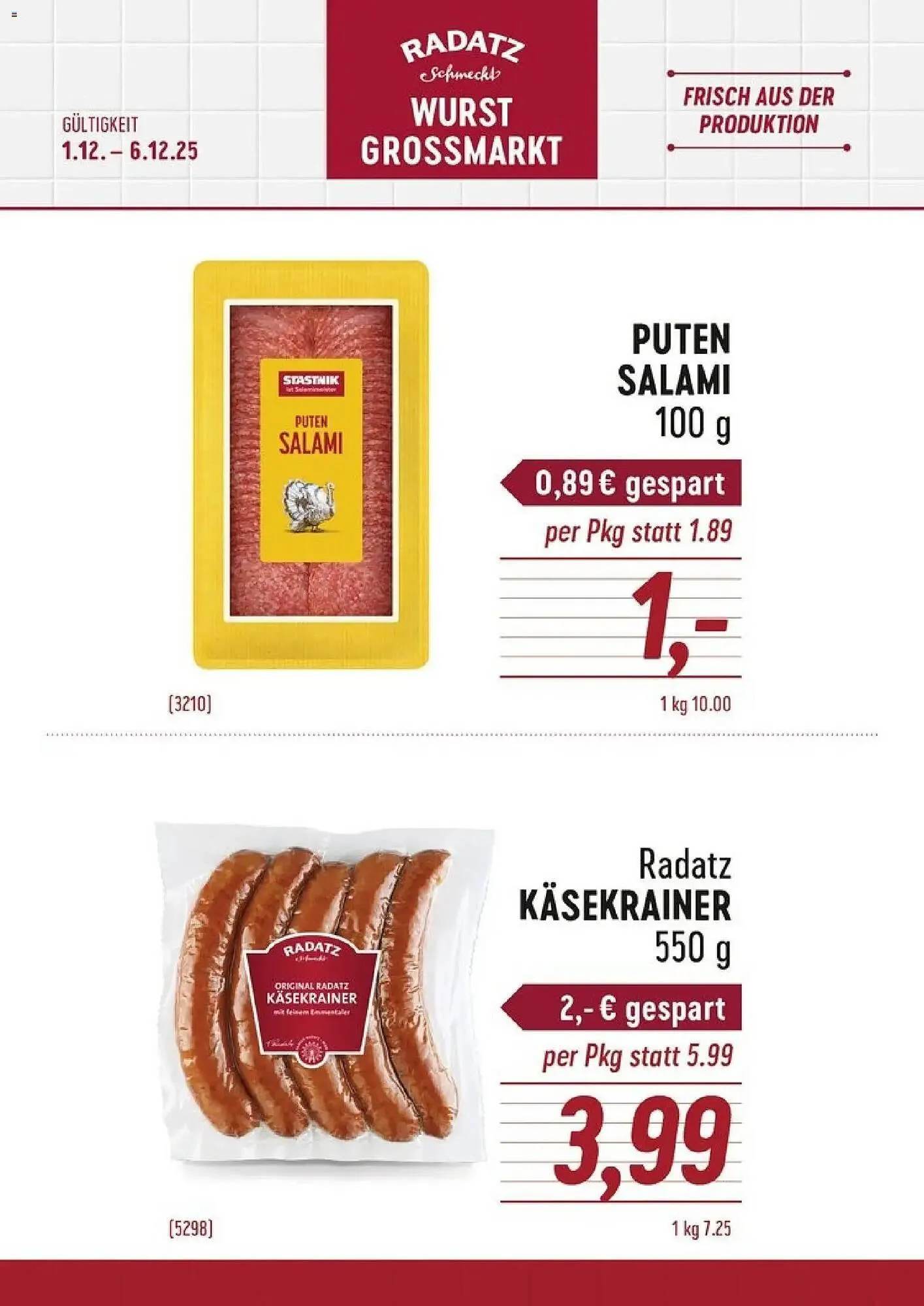 Radatz Flugblatt - 1