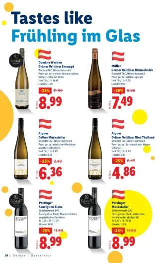 Lidl Flugblatt - Deluxe Ostern von 1. März bis 4. April 2026 - Flugblätt seite 58