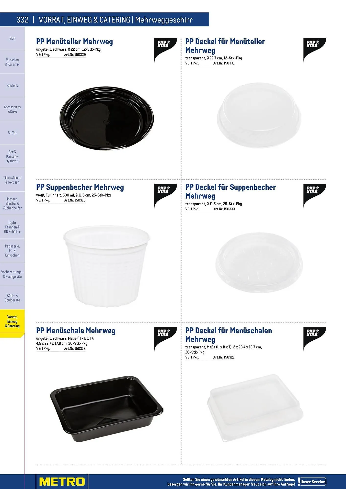 Metro Flugblatt von 25. März bis 31. Dezember 2026 - Flugblätt seite  332