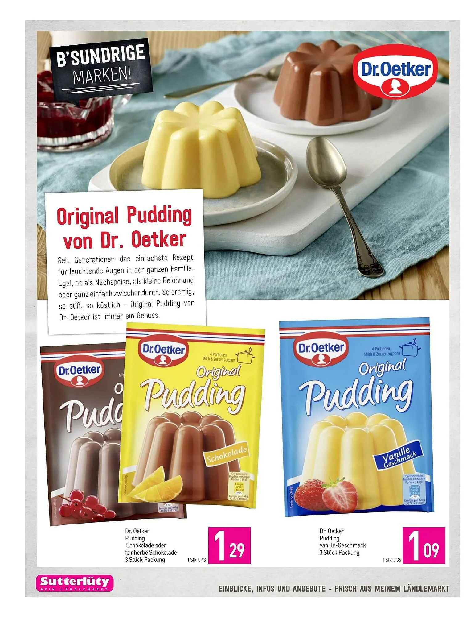 Sutterlüty Flugblatt von 21. September bis 26. September 2023 - Flugblätt seite  14