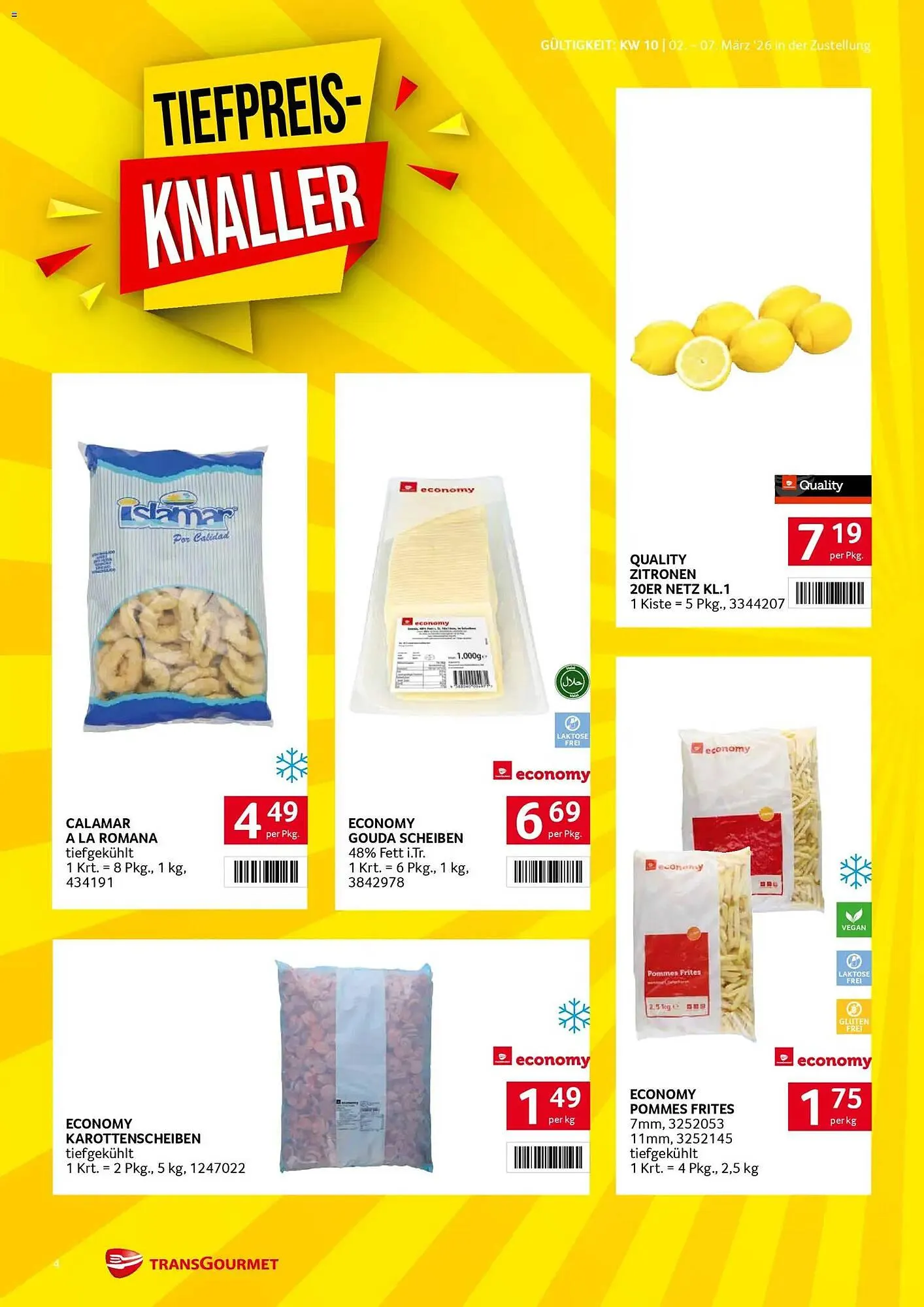 Transgourmet Flugblatt von 2. März bis 7. März 2026 - Flugblätt seite 4