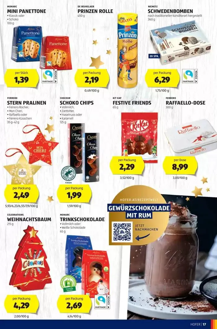 Blättern Sie online im HOFER Flugblatt von 27. November bis 11. Dezember 2024 - Flugblätt seite 19