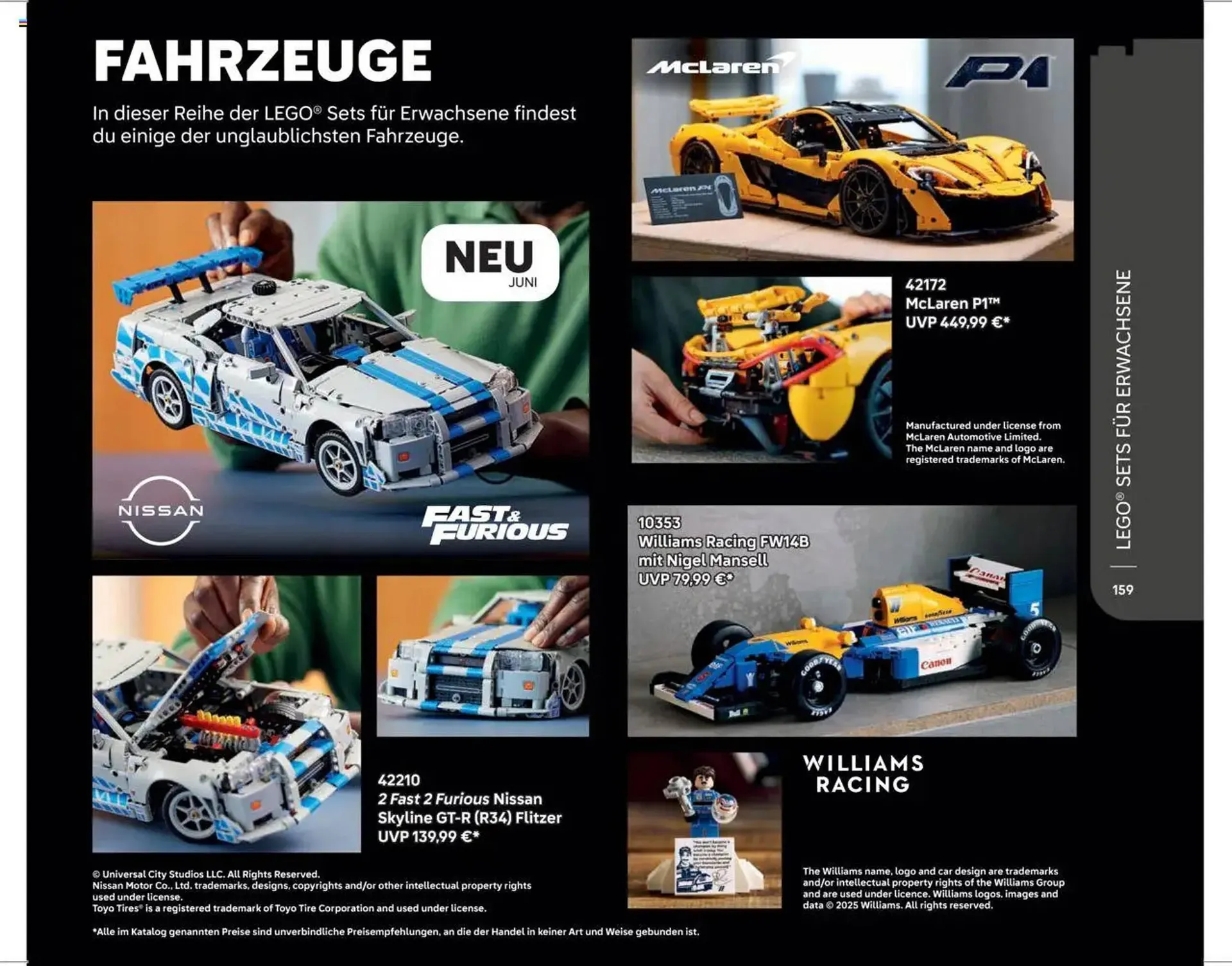 Lego Flugblatt von 1. September bis 31. Dezember 2025 - Flugblätt seite  159