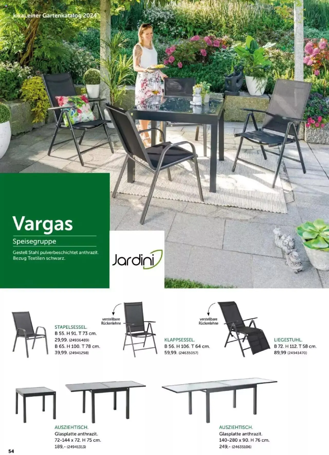 Leiner Garten Katalog 2024 von 4. März bis 30. September 2024 - Flugblätt seite 54