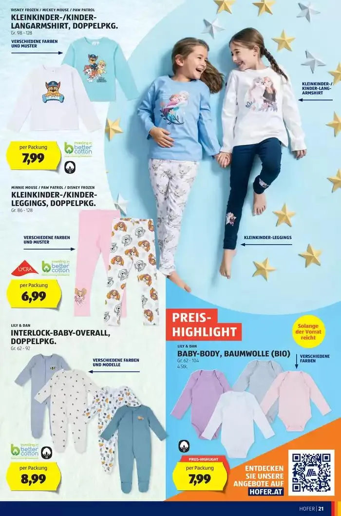 Blättern Sie online im HOFER Flugblatt von 8. Jänner bis 15. Jänner 2025 - Flugblätt seite  25