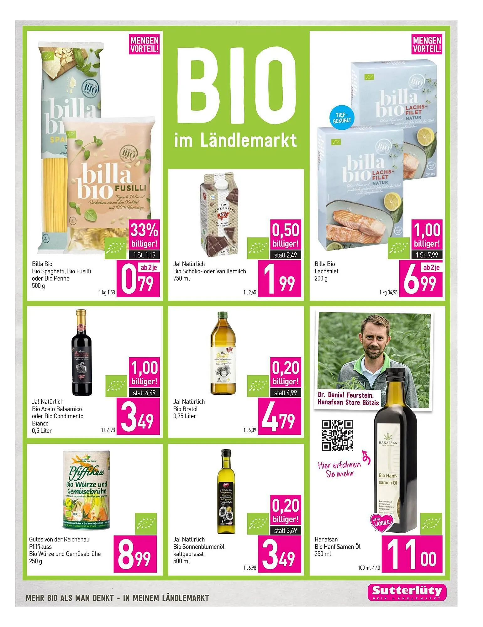 Sutterlüty Flugblatt von 7. September bis 12. September 2023 - Flugblätt seite 9