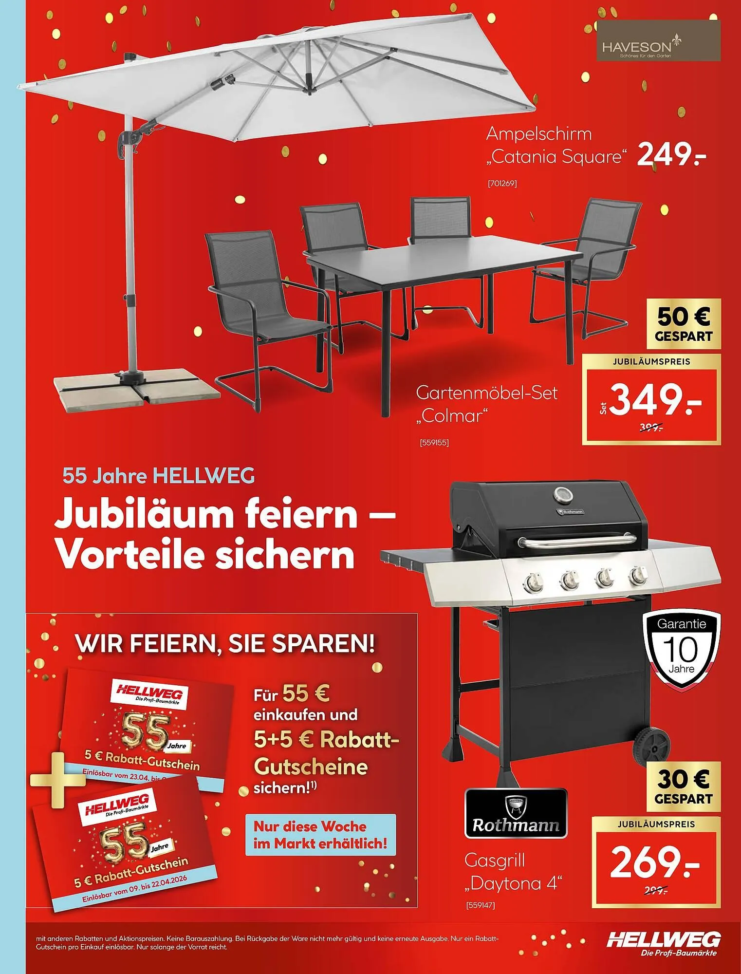 Hellweg Prospekt von 2. April bis 9. April 2026 - Flugblätt seite 3