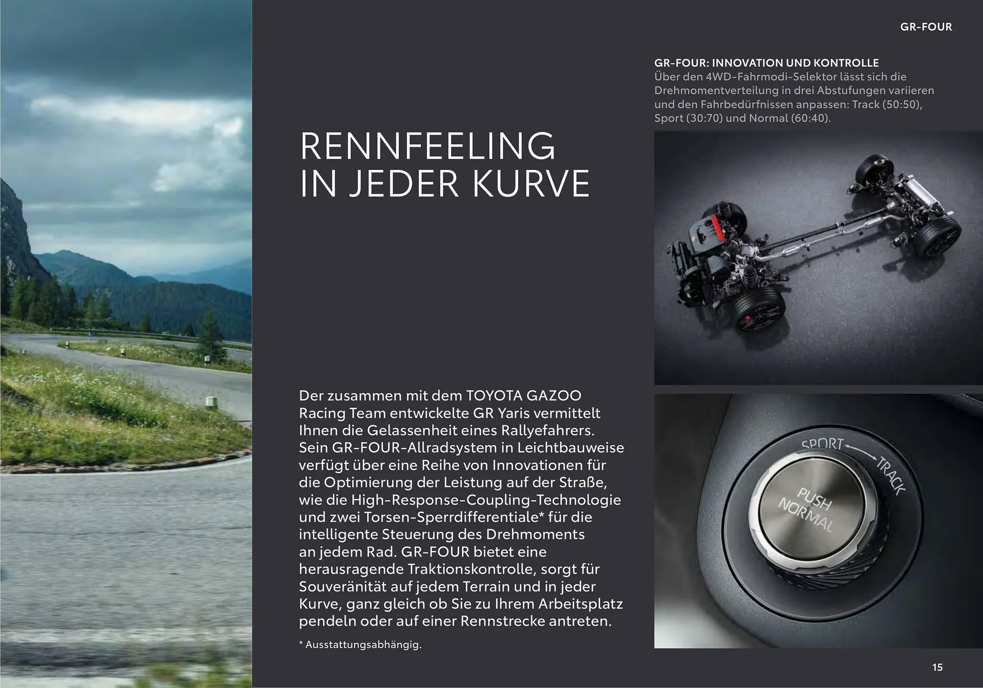 Toyota GR Yaris Flugblatt von 11. Juli bis 10. Jänner 2025 - Flugblätt seite  15
