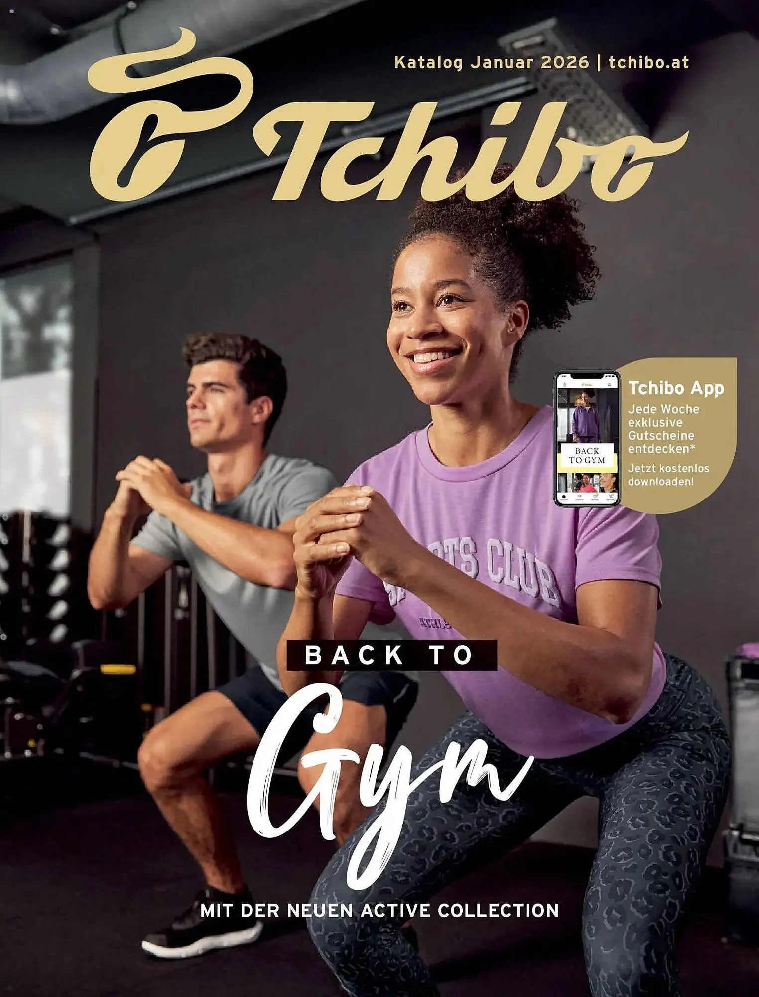 Tchibo Eduscho Flugblatt von 1. Jänner bis 31. Jänner 2026 - Flugblätt seite 1