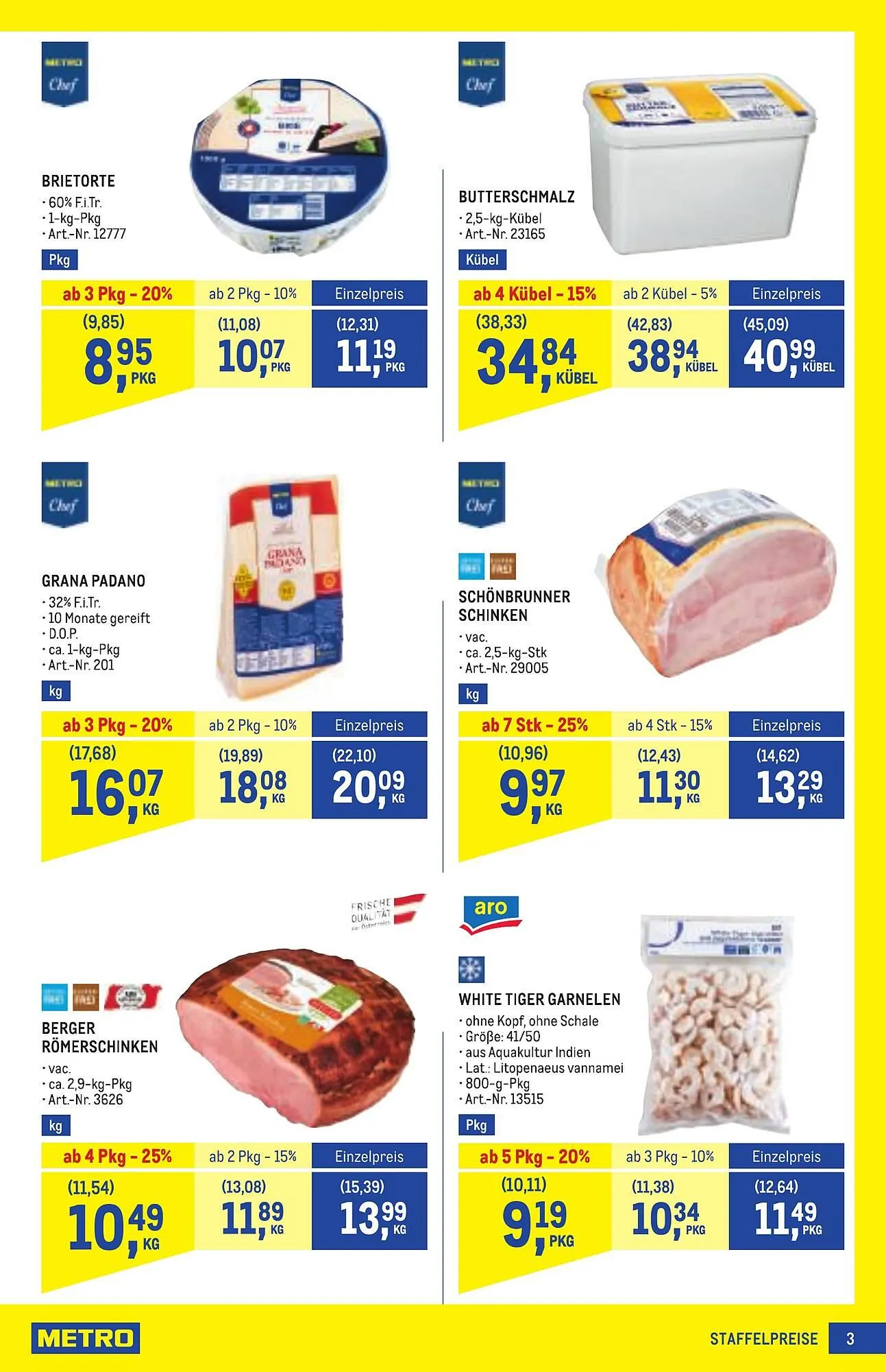 Metro Flugblatt von 11. Dezember bis 7. Jänner 2026 - Flugblätt seite  3