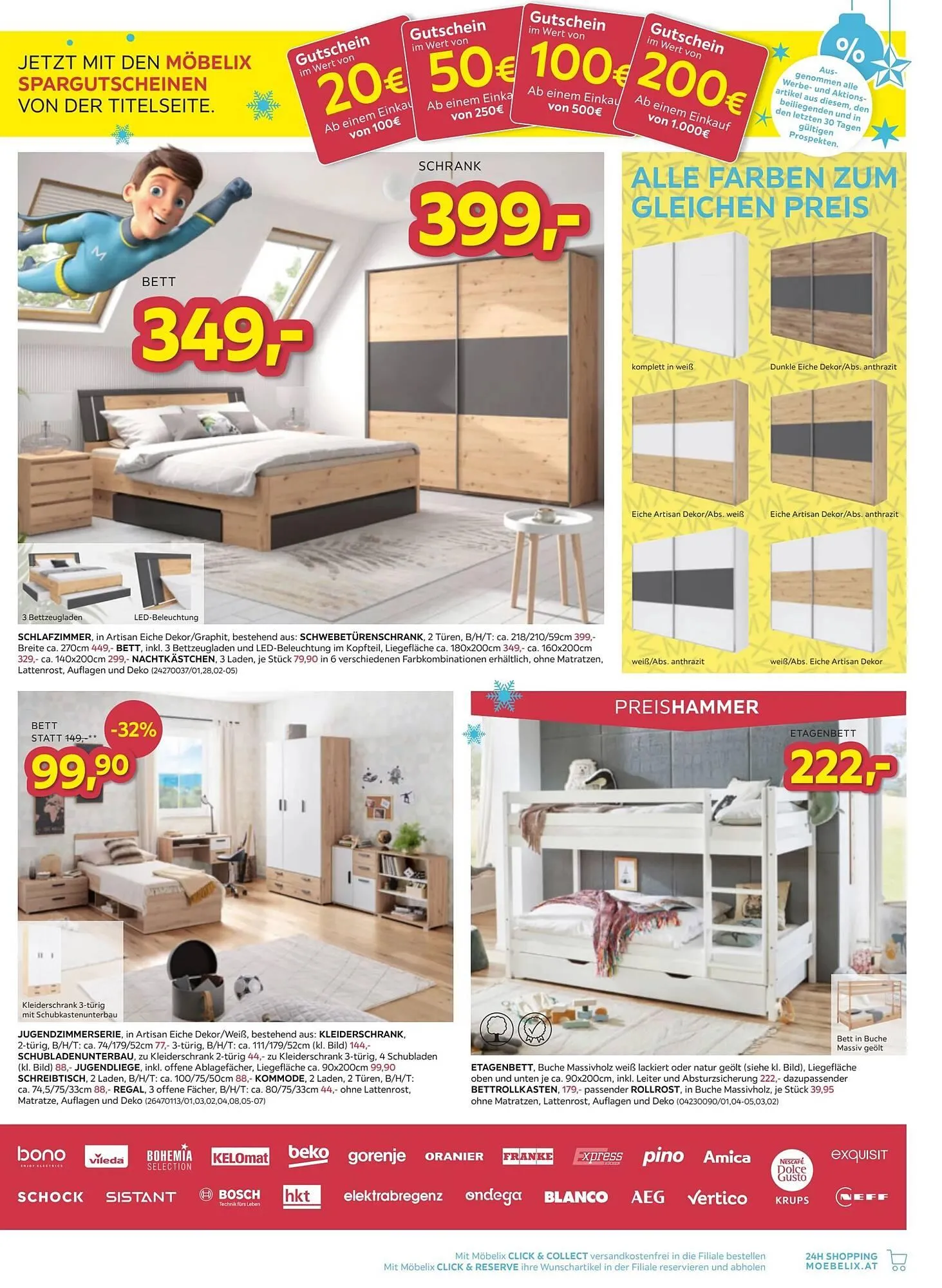 Möbelix Prospekt von 2. Dezember bis 8. Dezember 2025 - Flugblätt seite  3