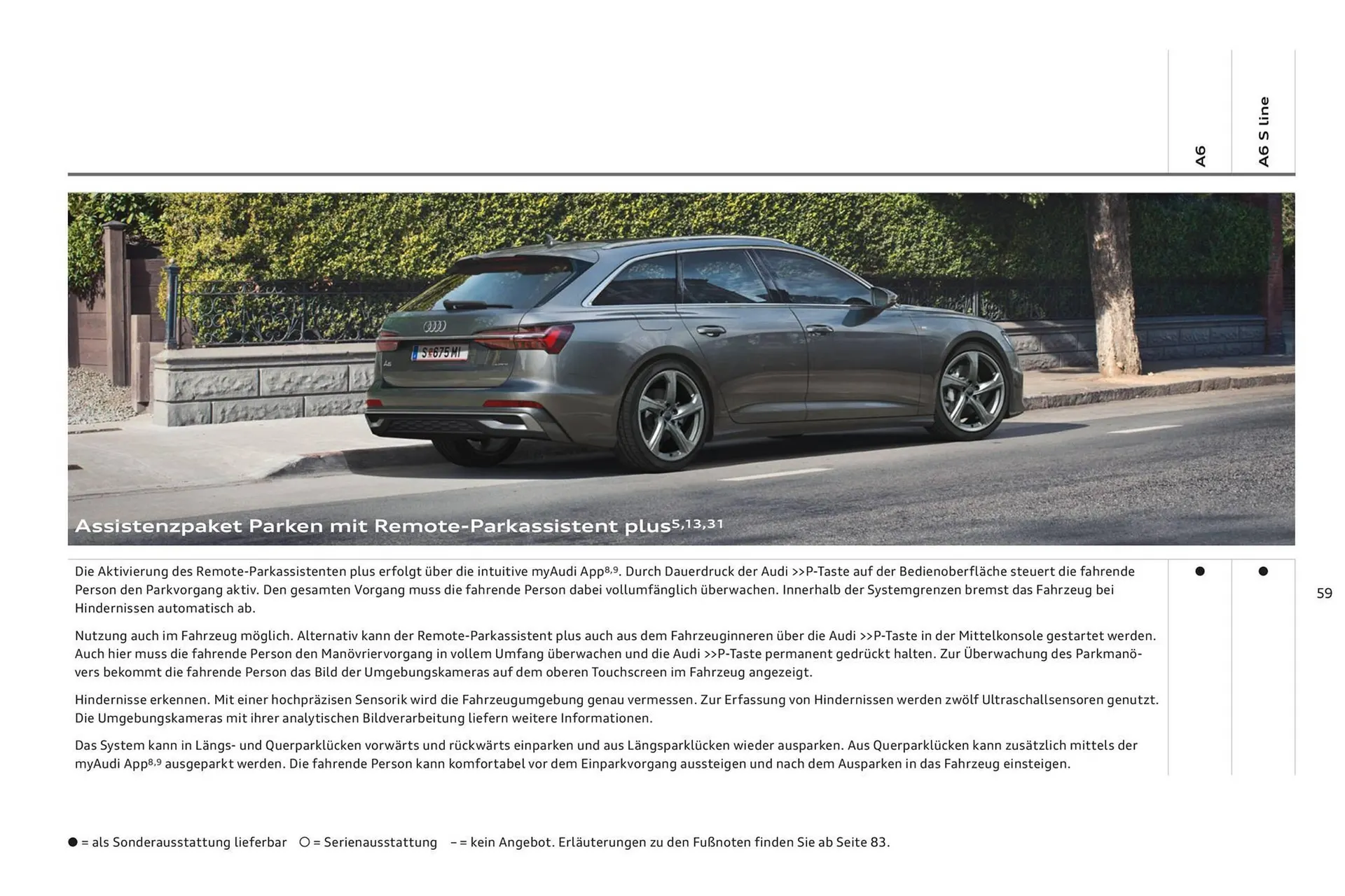 Audi A6 Flugblatt von 2. November bis 2. November 2024 - Flugblätt seite  63