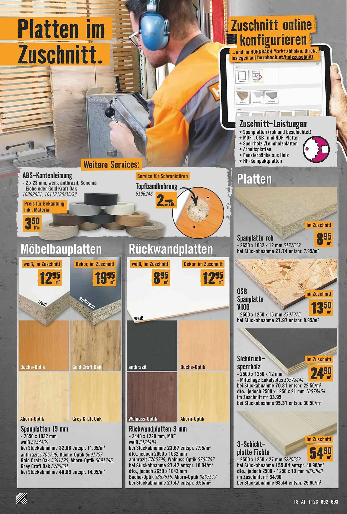 Hornbach Flugblatt von 19. November bis 19. Dezember 2023 - Flugblätt seite 22