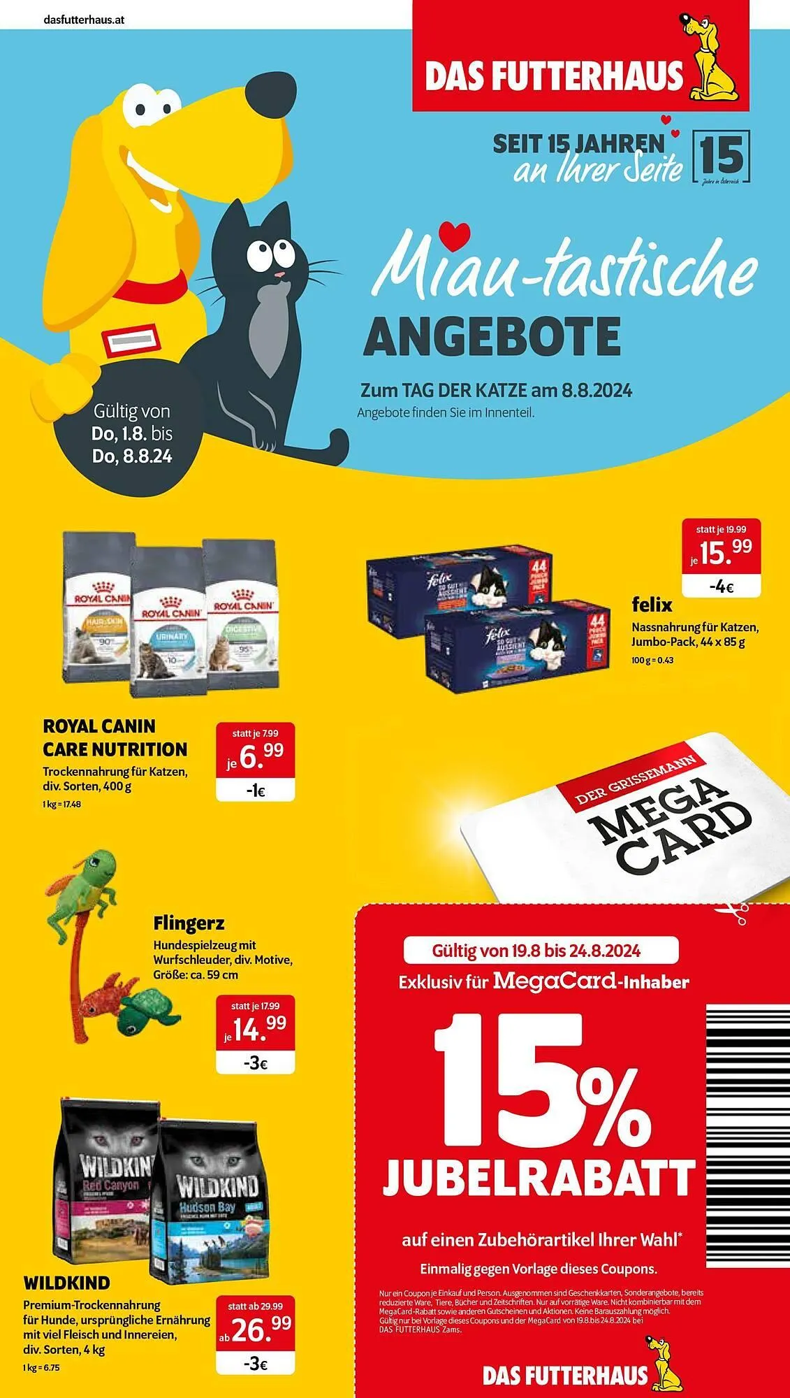 Das Futterhaus Flugblatt - 1