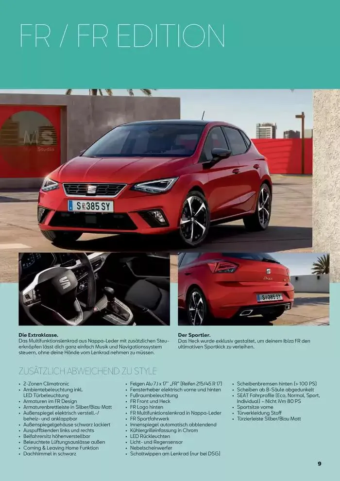 Seat Ibiza von 4. Februar bis 26. Jänner 2026 - Flugblätt seite  9