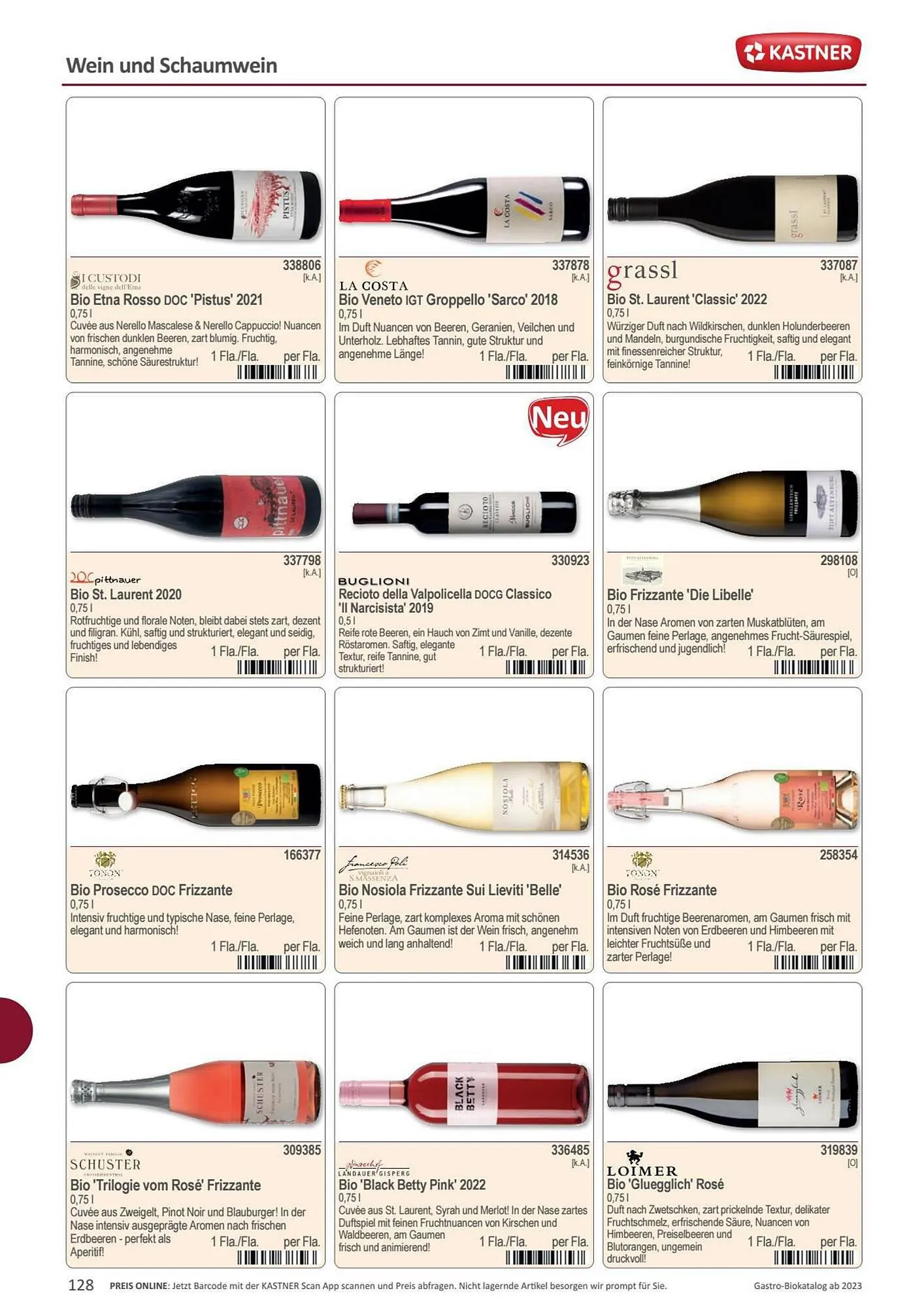 Kastner Flugblatt von 15. September bis 30. Dezember 2023 - Flugblätt seite  130