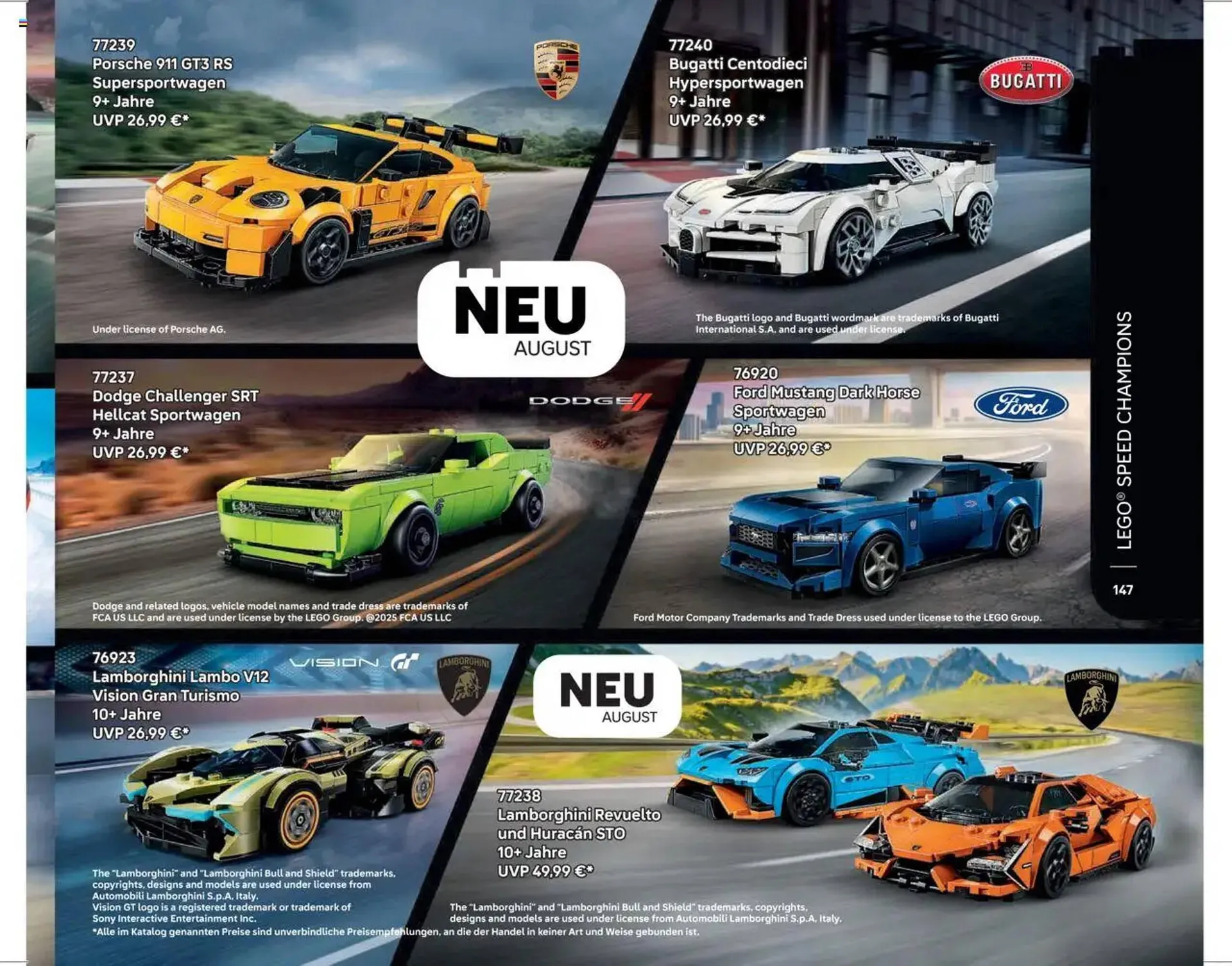 Lego Flugblatt von 1. September bis 31. Dezember 2025 - Flugblätt seite  147