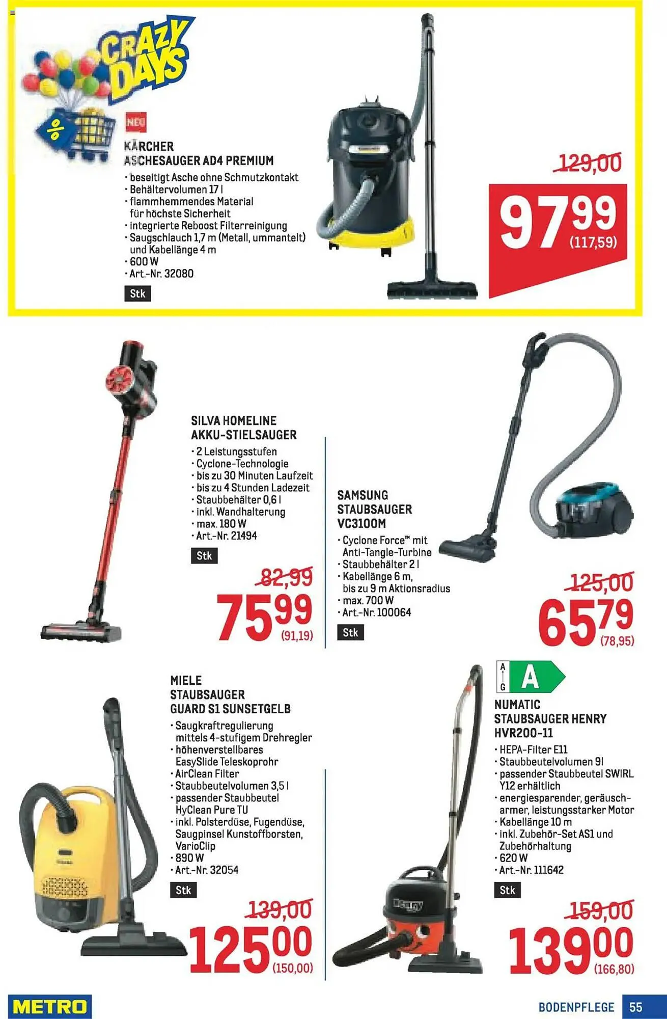 Metro Flugblatt von 16. Oktober bis 29. Oktober 2025 - Flugblätt seite  55