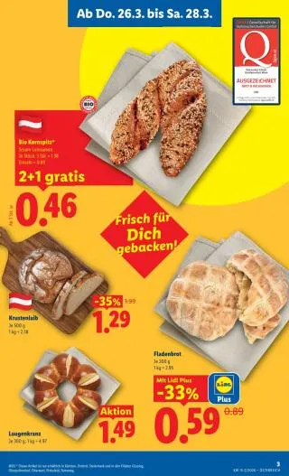 Lidl Flugblatt Food von 26. März bis 1. April 2026 - Flugblätt seite  5