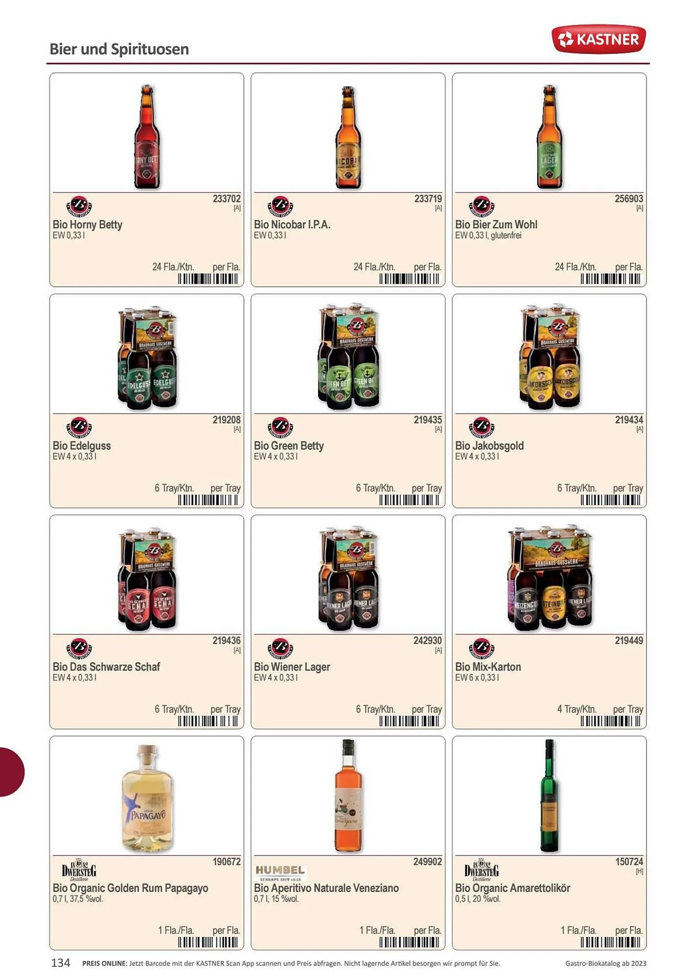 Kastner Flugblatt von 15. September bis 30. Dezember 2023 - Flugblätt seite  136