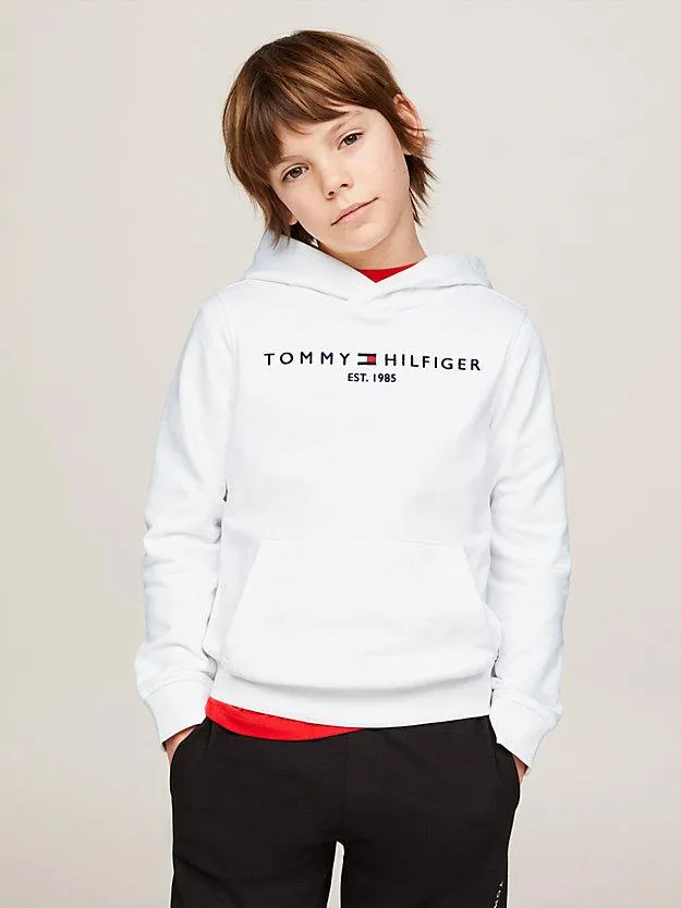 Essential Hoodie mit Logo-Stickerei