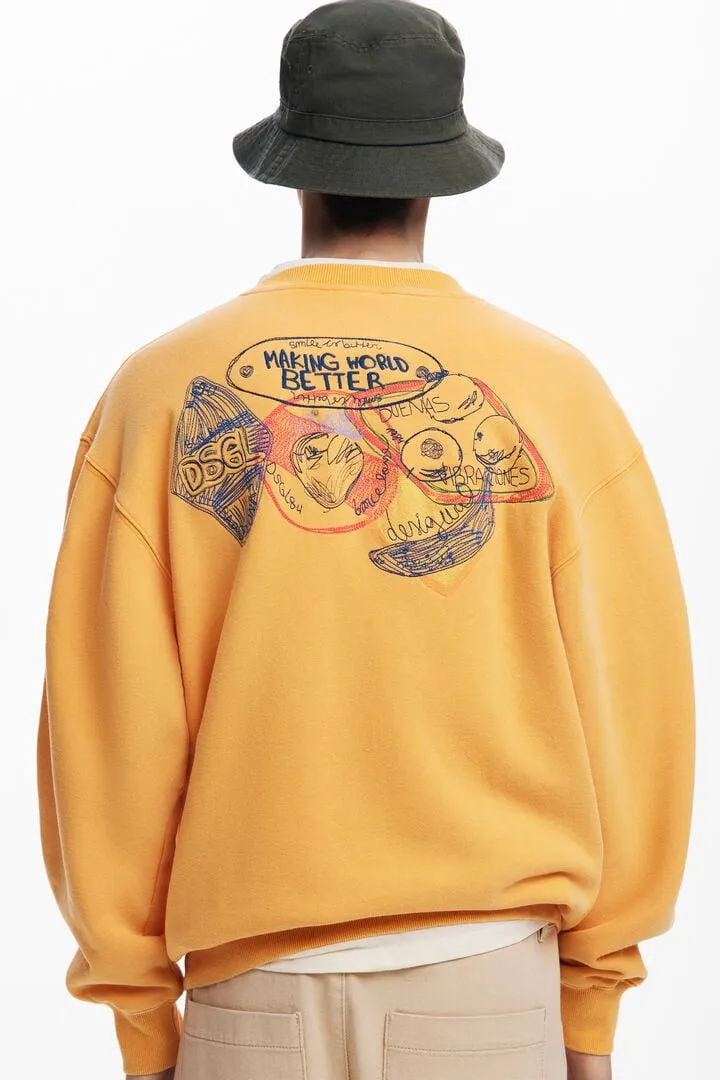 Besticktes Sweatshirt