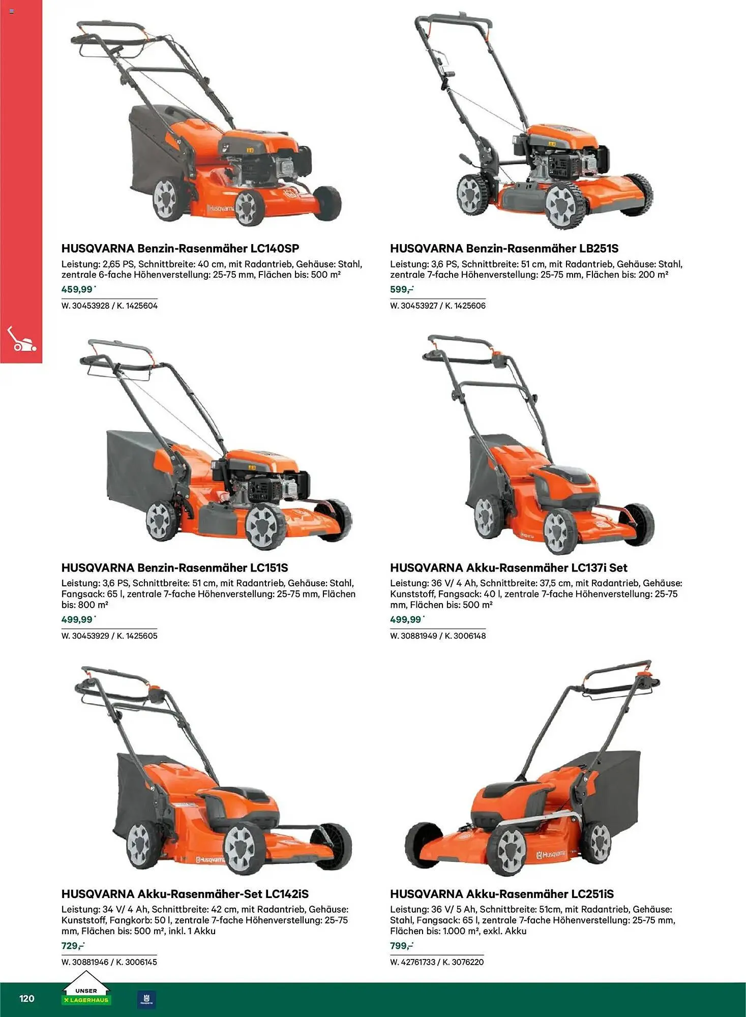 Lagerhaus Flugblatt von 22. Februar bis 31. Mai 2026 - Flugblätt seite 120