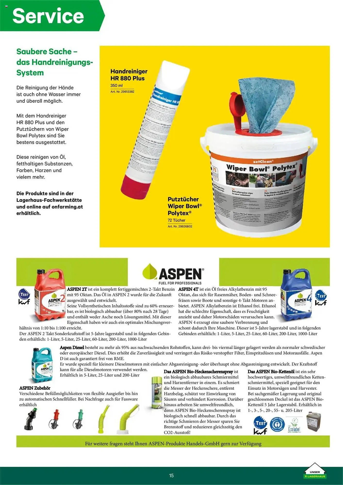 Lagerhaus Flugblatt von 25. September bis 30. November 2025 - Flugblätt seite 15